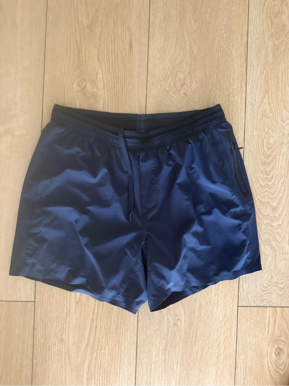 Ten Thousand Navy Session Gym Workout Running Shorts Large